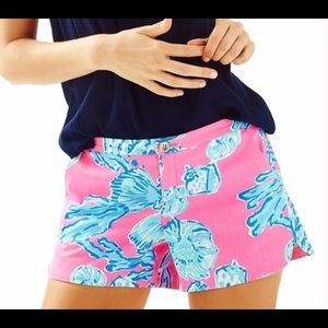 Lilly Pulitzer Barefoot Princess Shorts - size 00